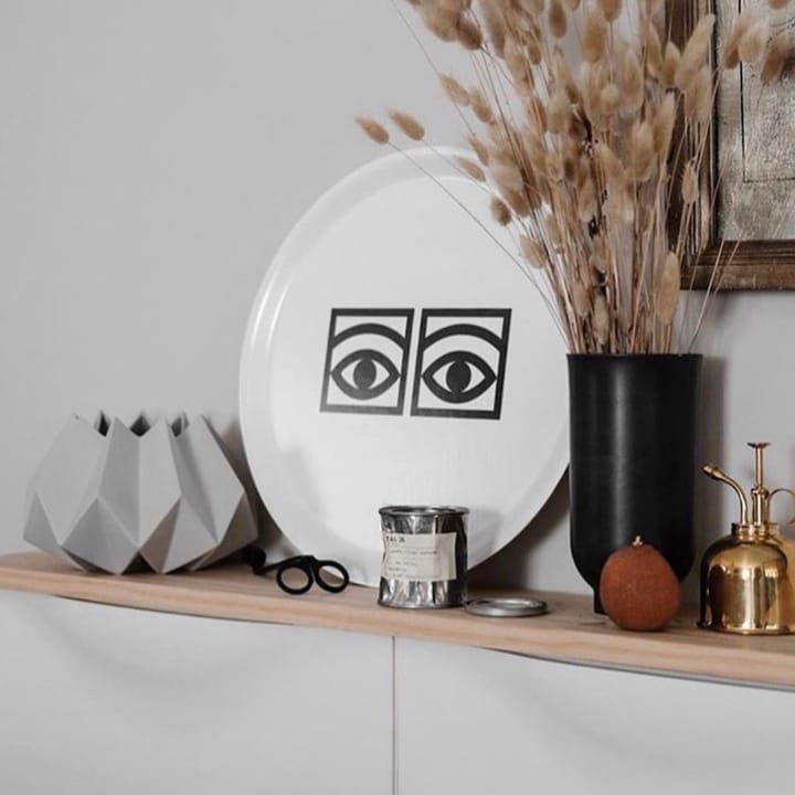 Ögon brett Ø38 cm, Hvit Olle Eksell