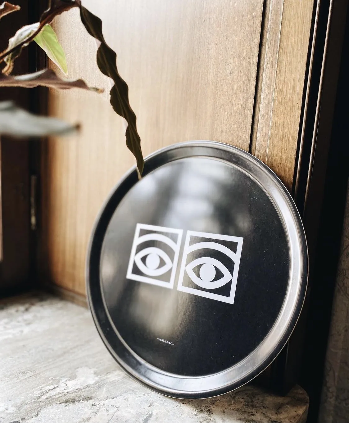 Ögon brett Ø38 cm, Svart Olle Eksell