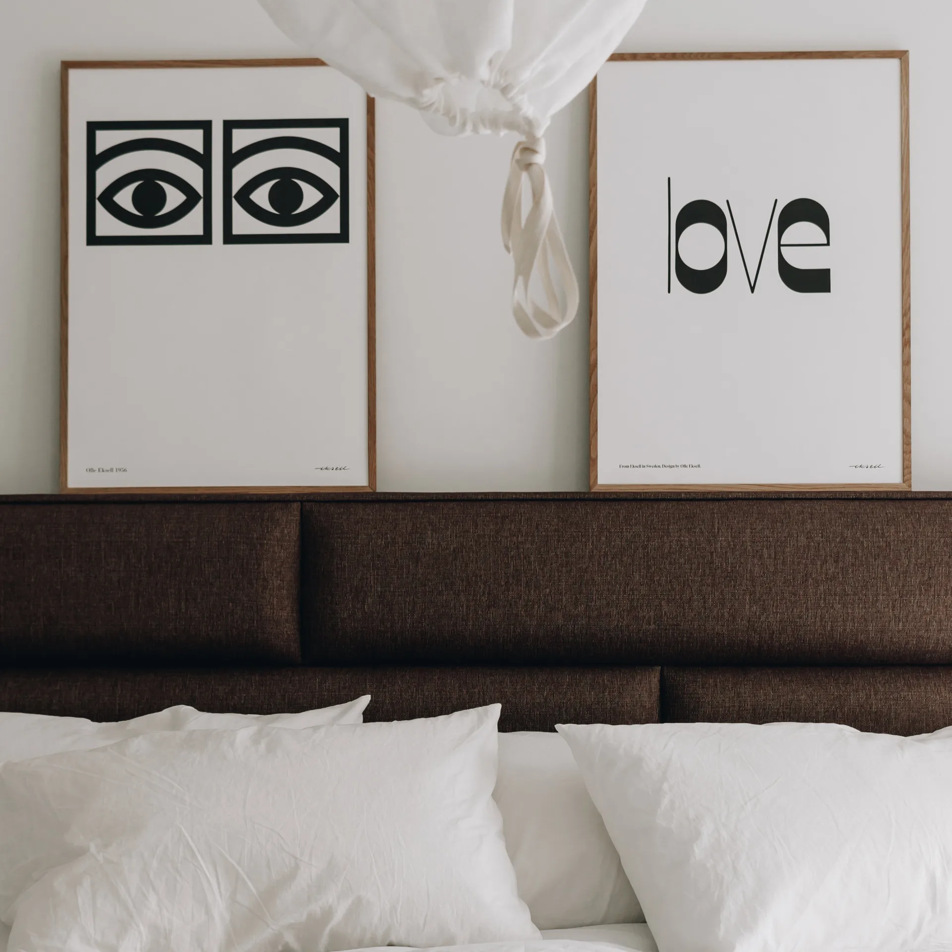 Ögon ett öga plakat, 50x70 cm Olle Eksell