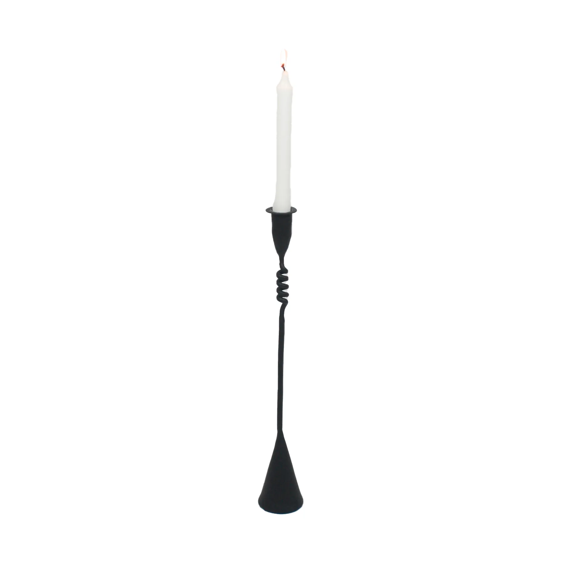 Askil lysestake 43 cm, Svart Olsson & Jensen