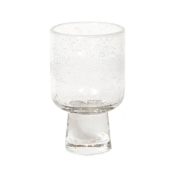 Bari glass på fot - Klar - Olsson & Jensen