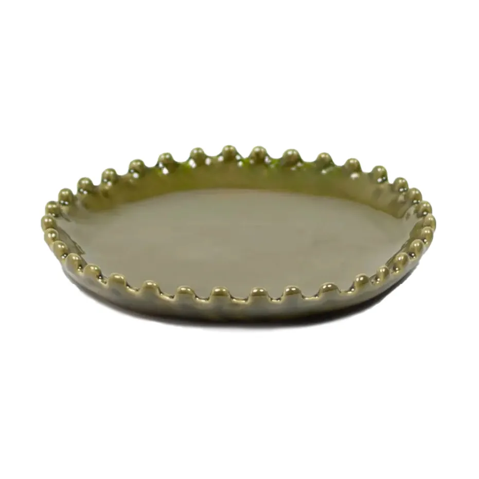 Eden asjett Ø16 cm, Grønn Olsson & Jensen