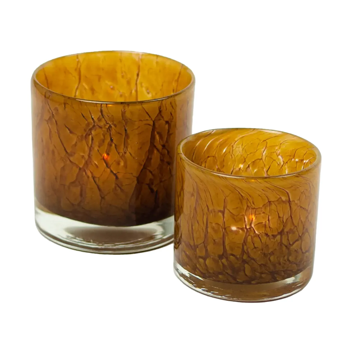 Etna lyslykt Ø8 cm, Lys brun Olsson & Jensen