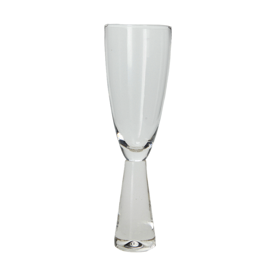 Olsson & Jensen Flow flute champagneglass Klar | Skandinavisk Design | Champagneglass | Gjennomsiktig
