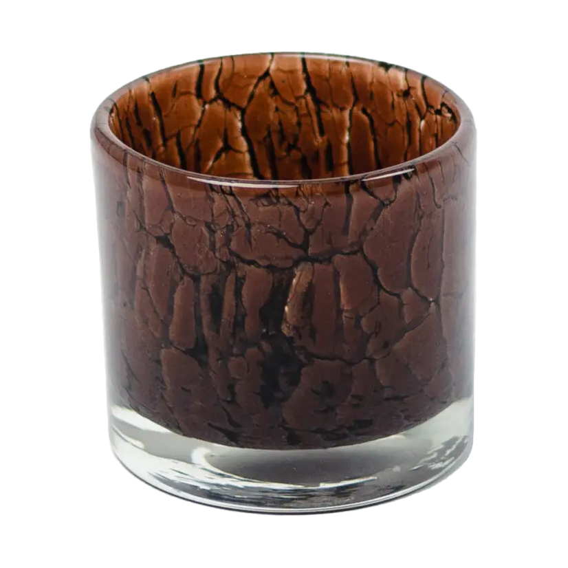 Olsson & Jensen Fuji lykt Ø8 cm Mørk brun