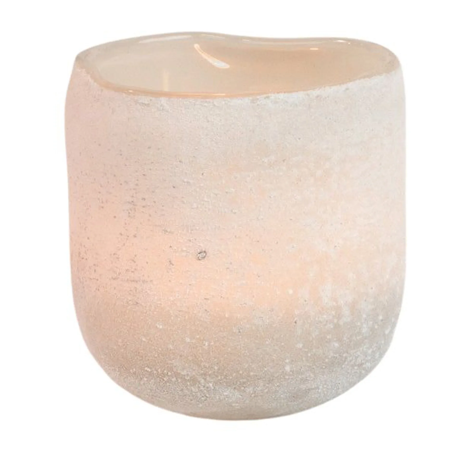 Halde telysholder 8 cm, Hvit Olsson & Jensen