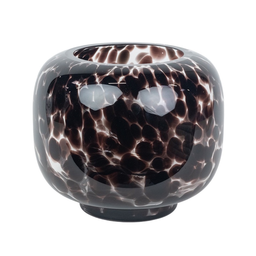 Olsson & Jensen Leo lyslykt/Vase Ø23,5 cm Svart