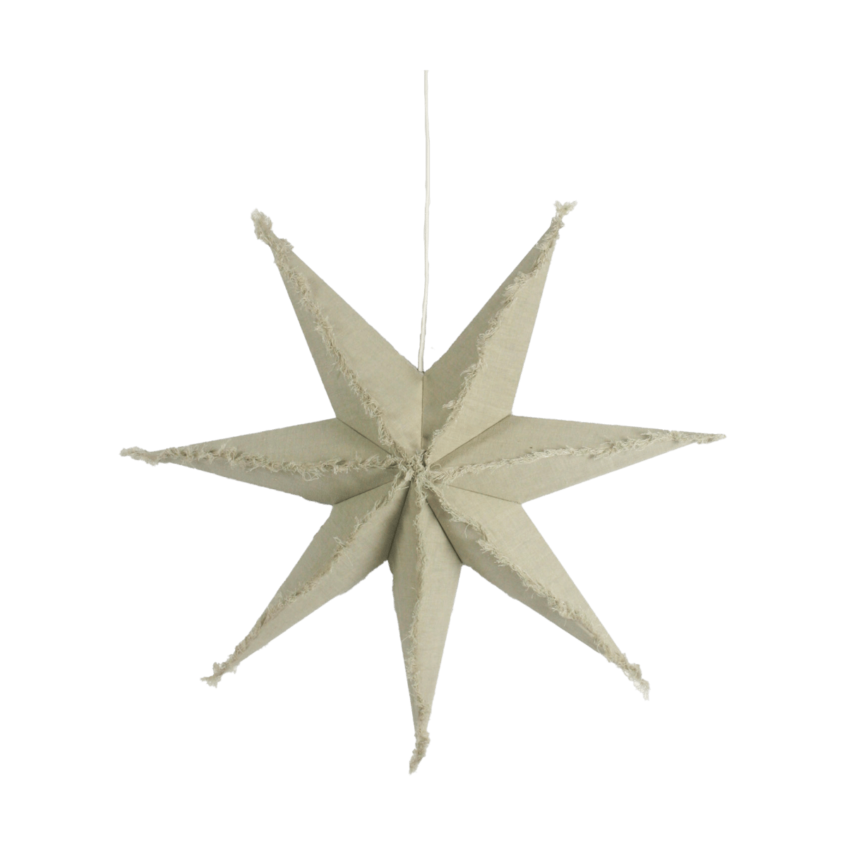 Olsson & Jensen Lino julestjerne 68 cm Naturen | Skandinavisk Design | Beige
