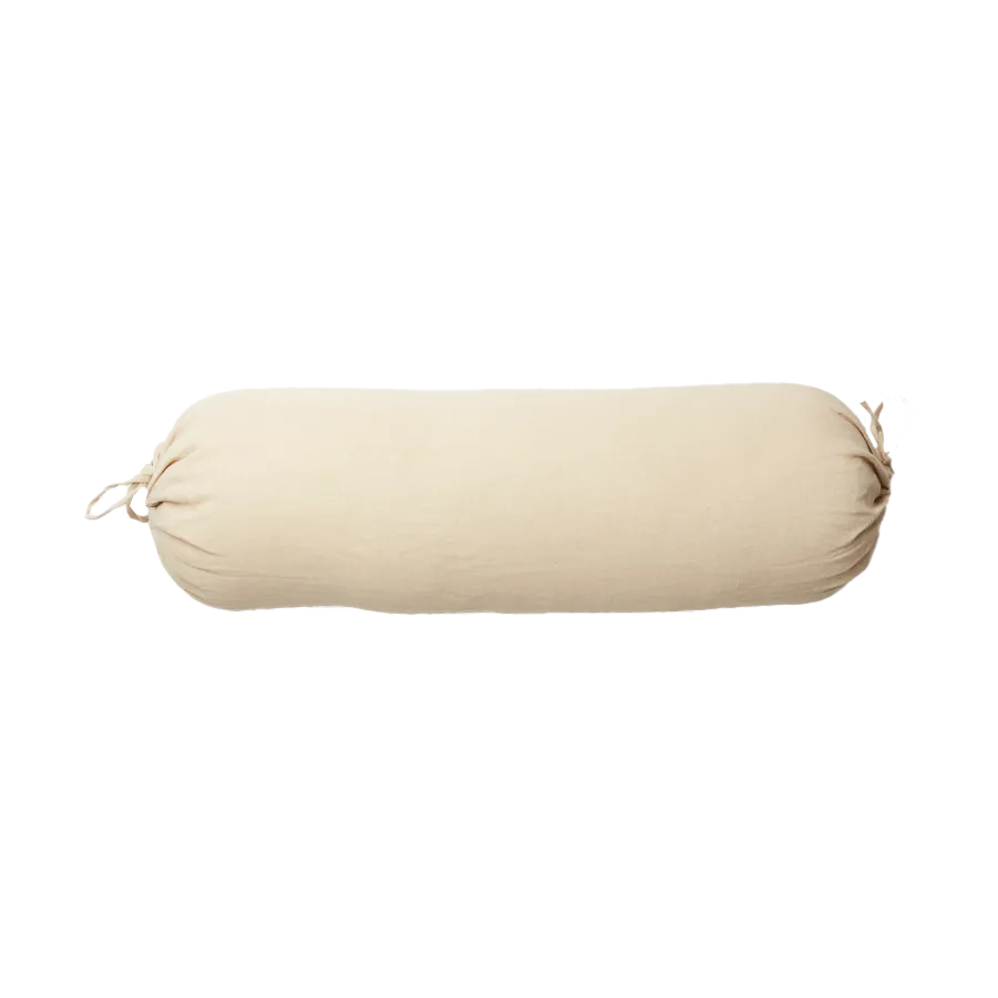 Livia bolster sylinderpute 20x60 cm, Off-white Olsson & Jensen