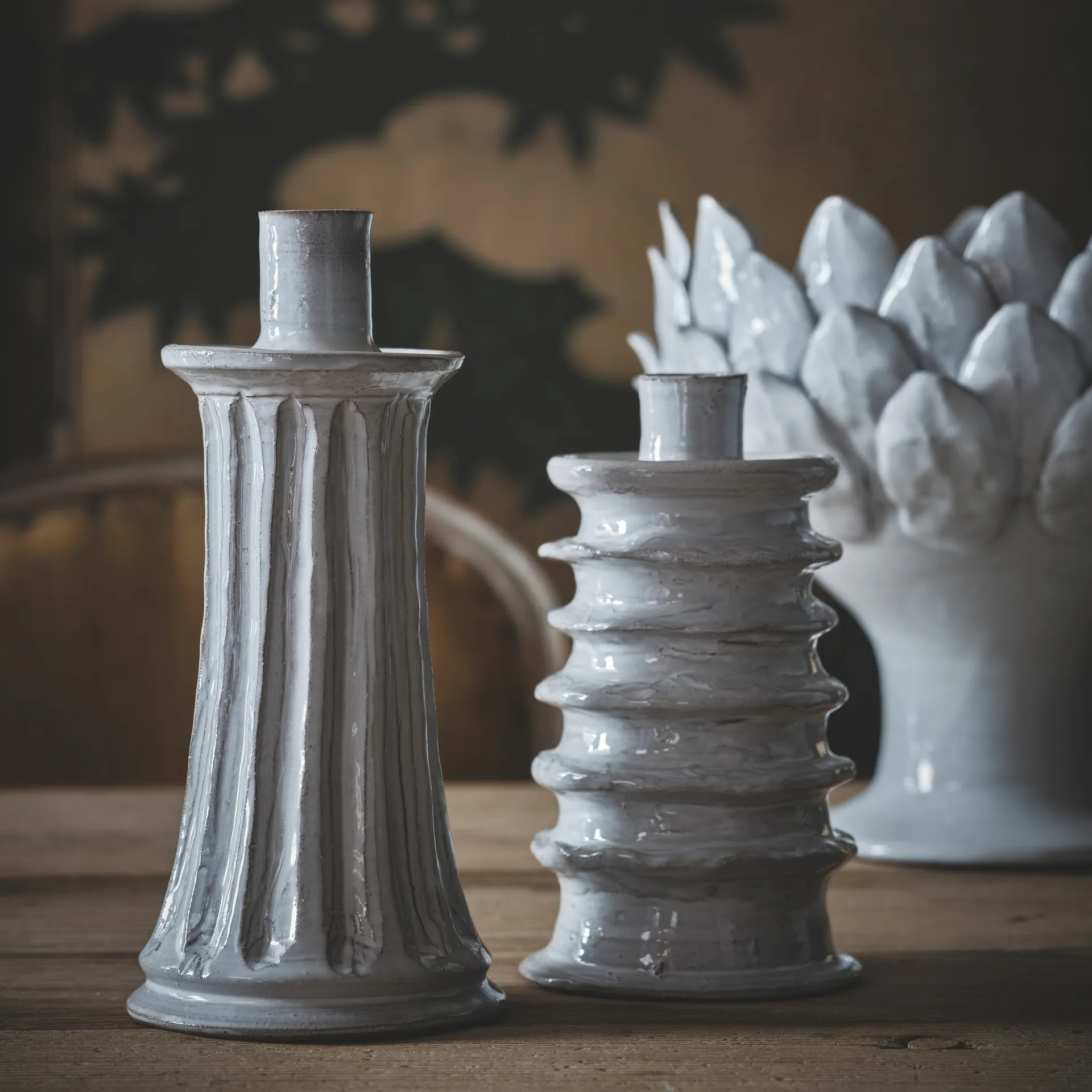 Marielle krukke liten Ø23,5 cm, Hvit Olsson & Jensen