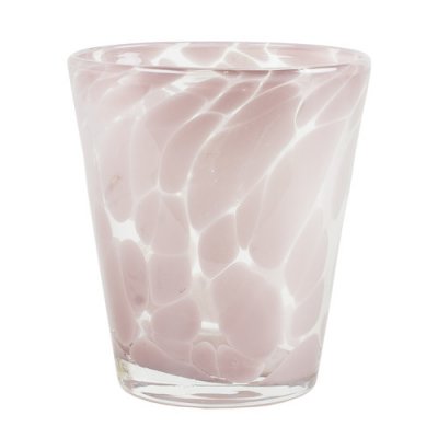 Olsson & Jensen Milano glass 9x10 cm Rosa | Skandinavisk Design | Vannglass | Rosa