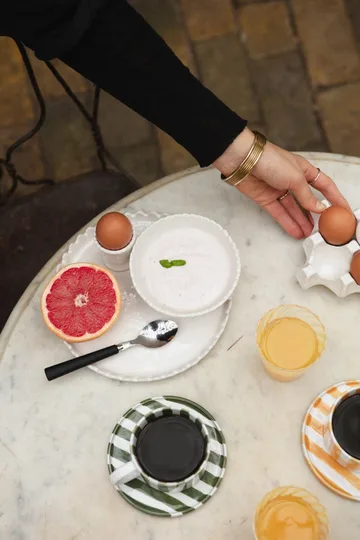 Monica kopp med skål 4-pakning - Grønn - undefined - Olsson & Jensen