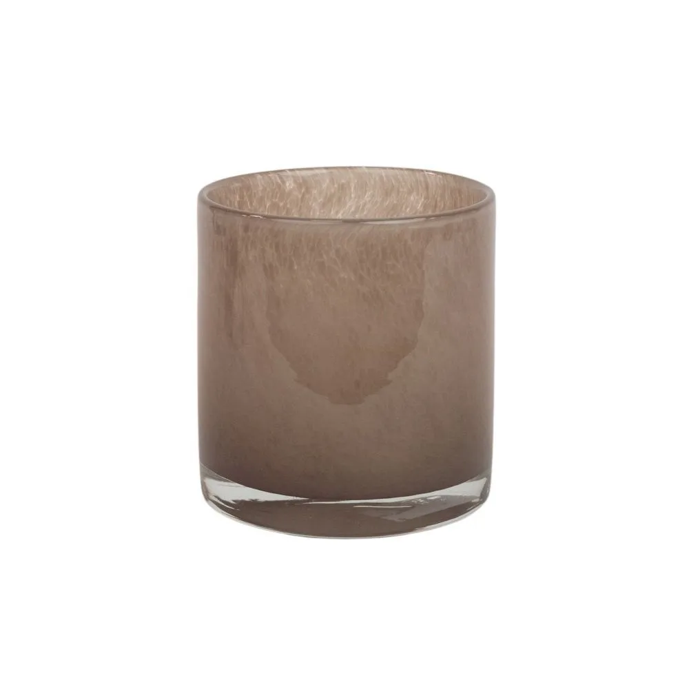 Nilla lyslykt 12 cm, Brungrå Olsson & Jensen