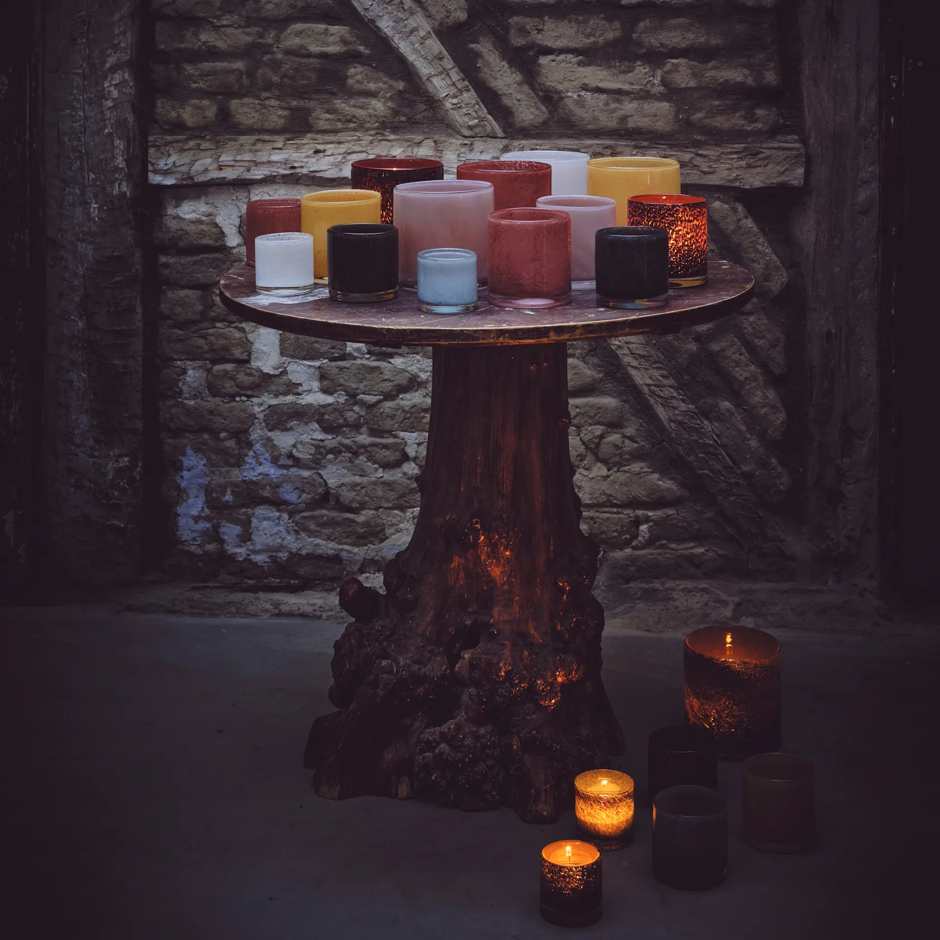 Nilla lyslykt 12 cm, Lyserosa Olsson & Jensen