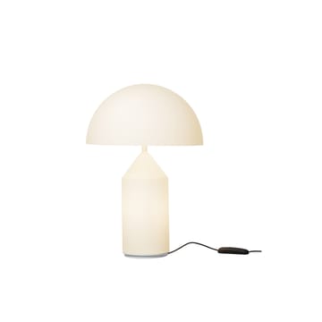 Atollo medium 237 bordlampe glass - Opal, medium - Oluce