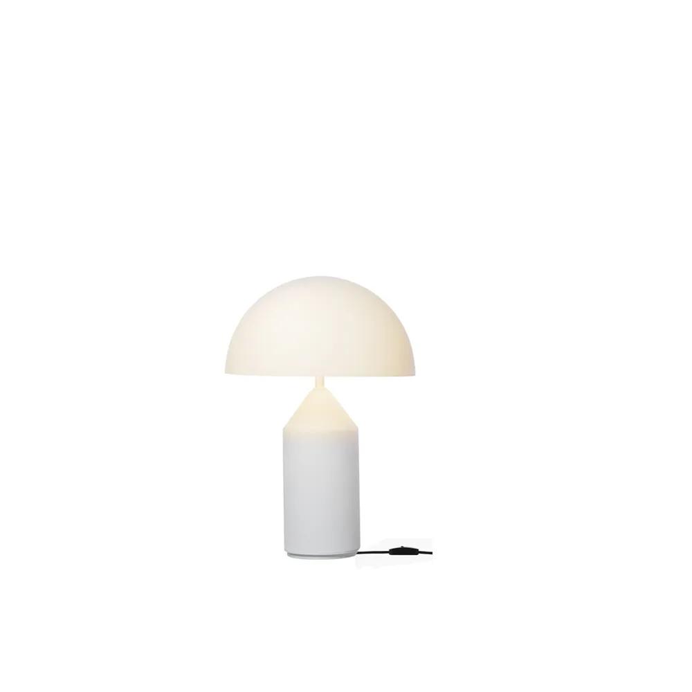 Atollo small 236 bordlampe glass, Opal Oluce