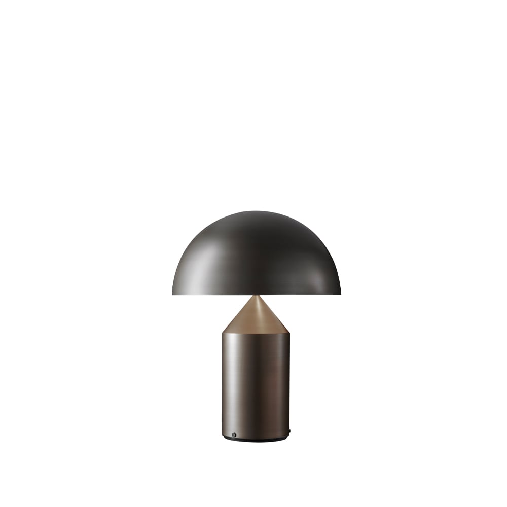 Bilde av Oluce Atollo small 238 bordlampe metall Satin bronze