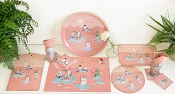 Fiske Mummi sommer 2022 brett Ø 31 cm - Rosa - Opto Design