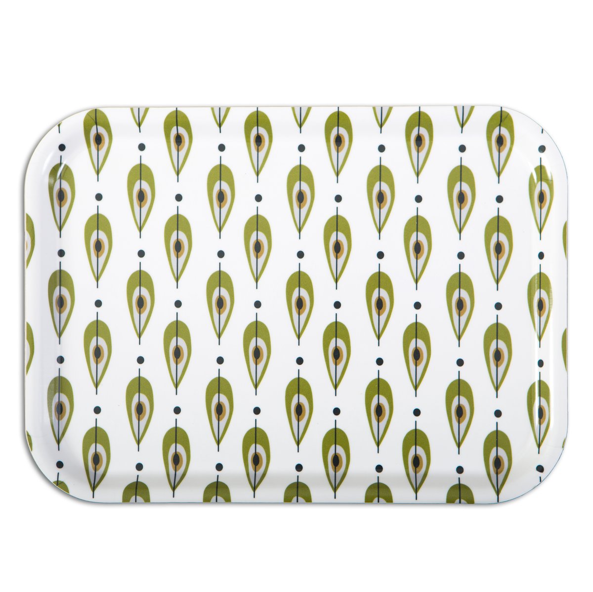 Opto Design High Pears brett olivengrønn 36x28 cm