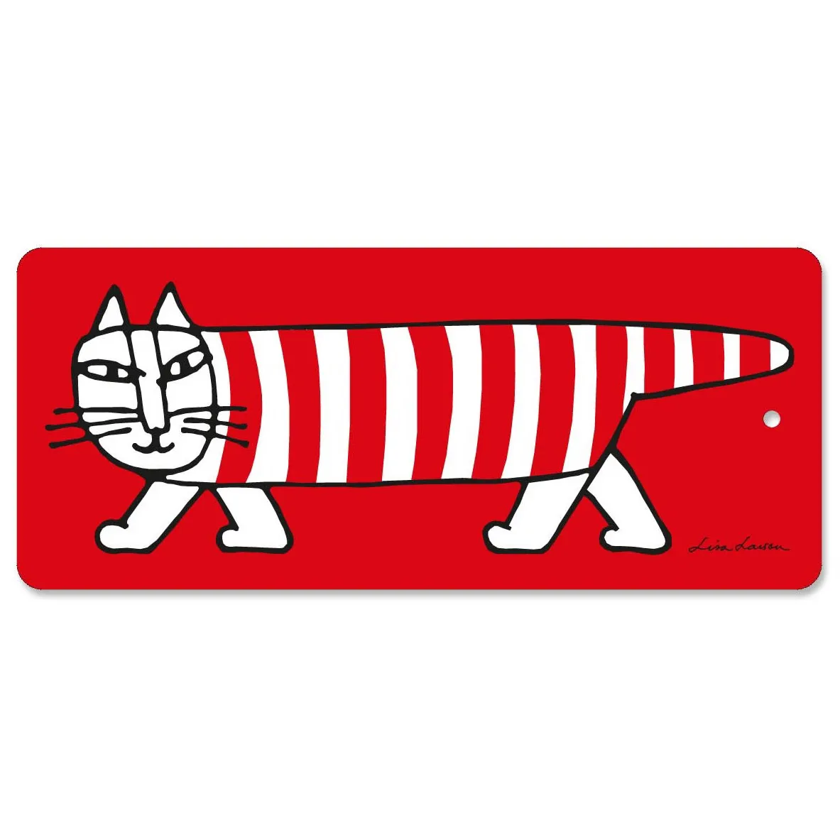 Mikey skjærefjøl 40x17 cm, Rød Opto Design