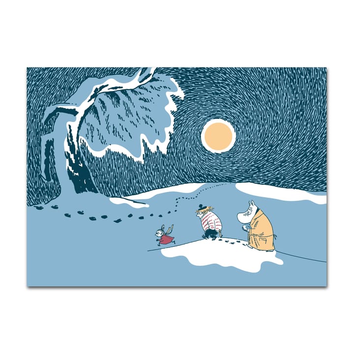 Snow Moonlight Mummi spisebrikke vinter 2021 - 30 x 40 cm - Opto Design