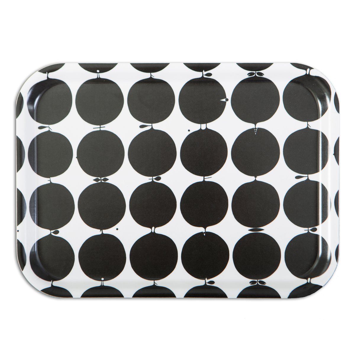 Opto Design Tallyho brett 27x20 cm Svart-hvit