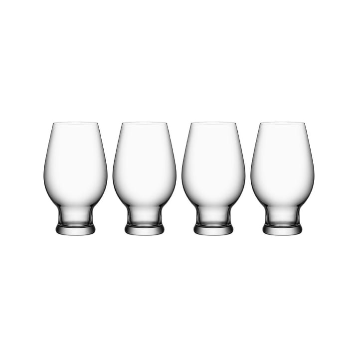 Beer IPA ølglass 4-pakk - 47 cl - Orrefors