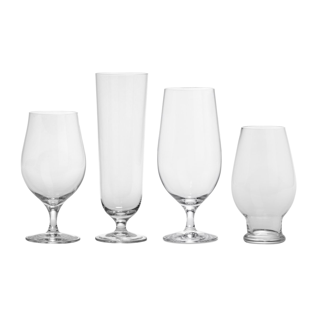 Orrefors Beer tasting sett ølglass 4 deler Klar