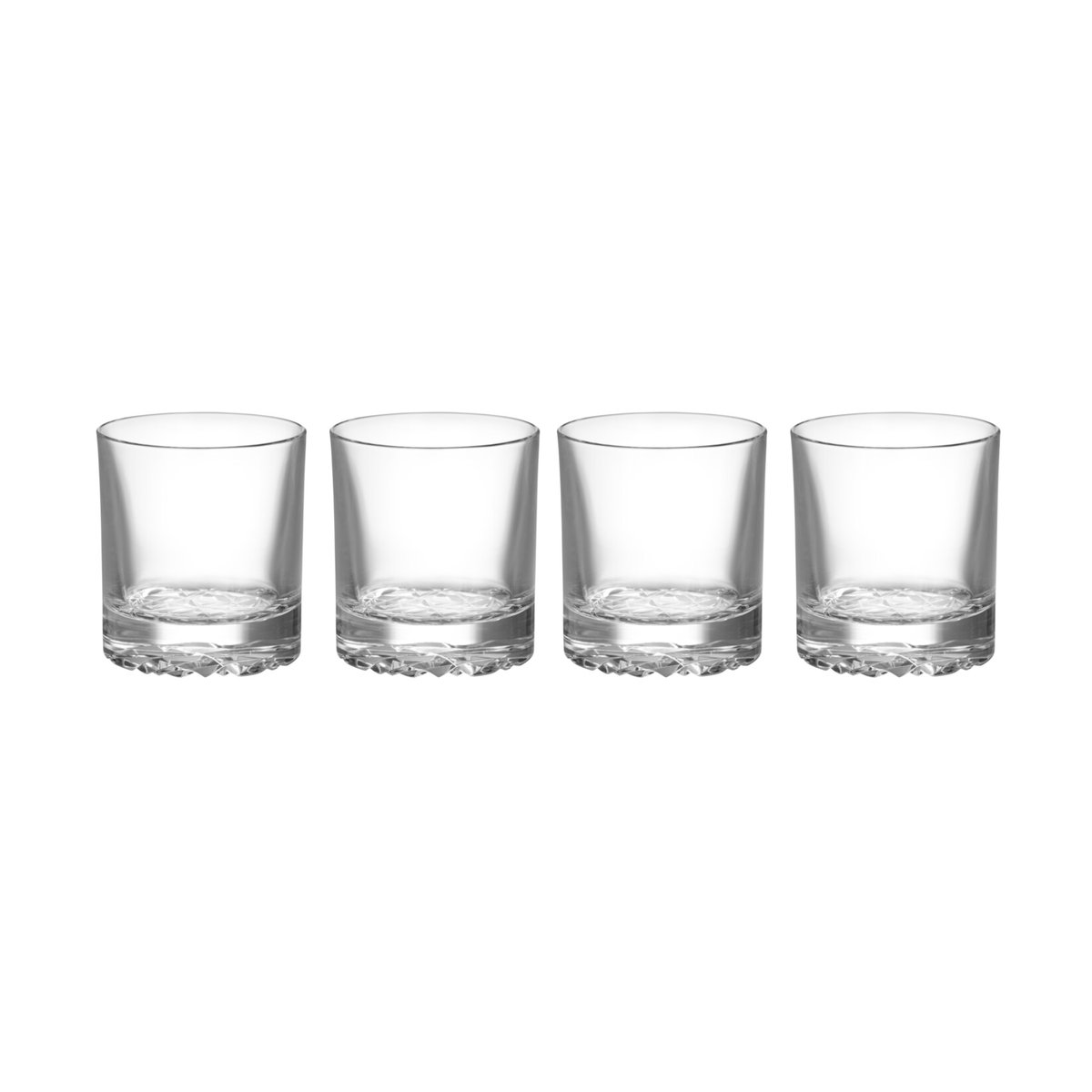 Orrefors Carat Double Old Fashioned glass 28 cl 4-pk Klar