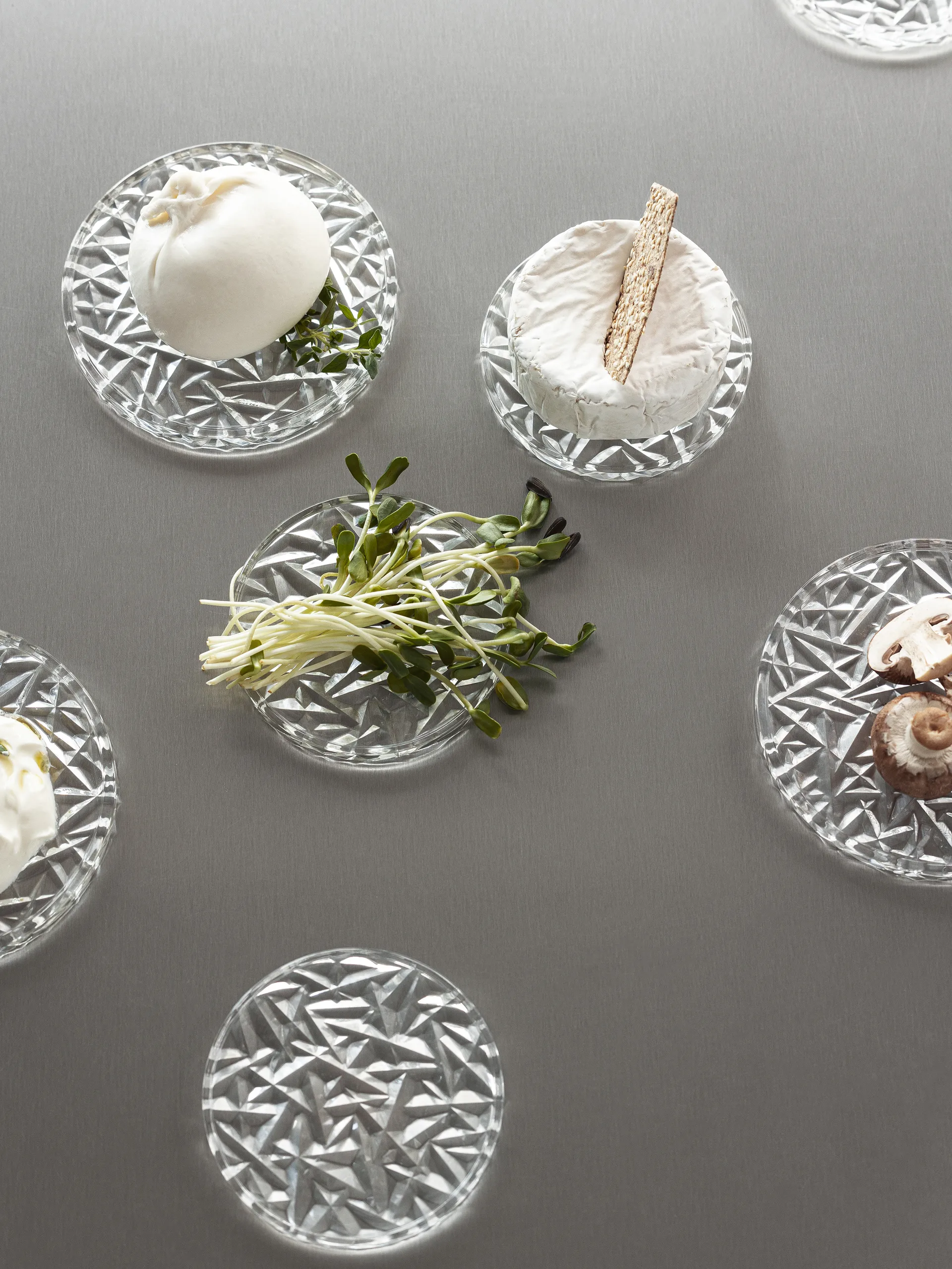 Carat glassunderlag Ø 10 cm 2-pakning, Klar Orrefors