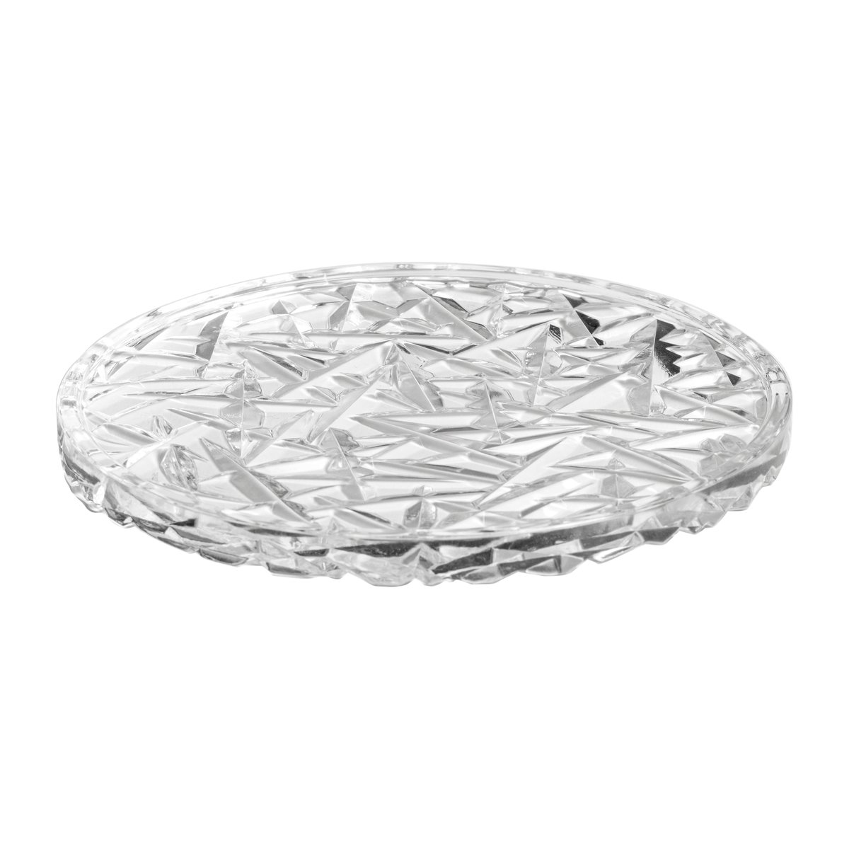 Orrefors Carat glassunderlag Ø 12,5 cm Klar
