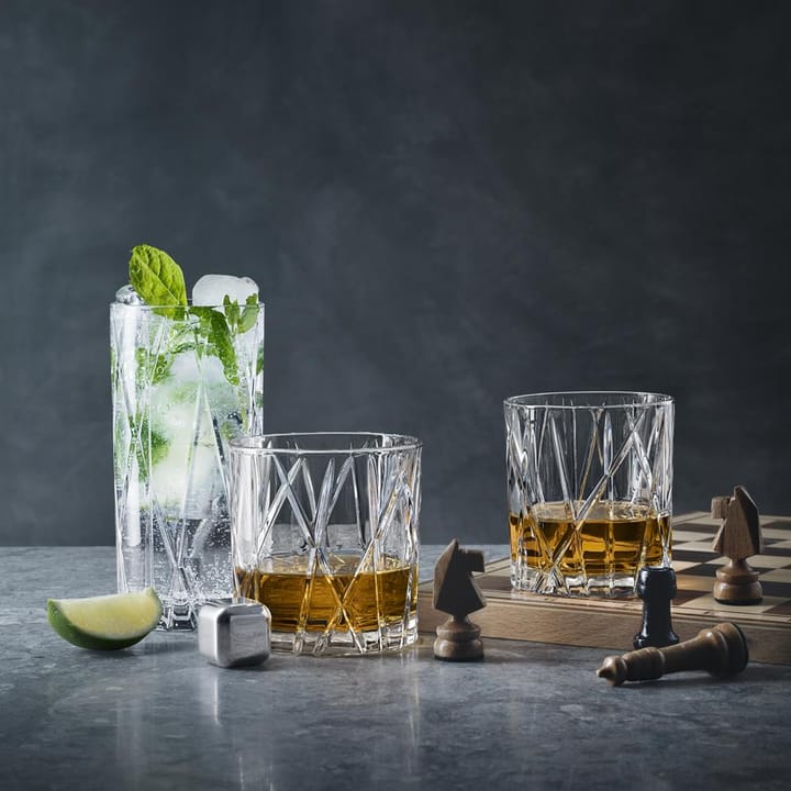 City Old Fashioned glass 4-pakk, 24,5 cl Orrefors