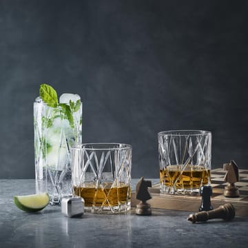 City whiskysteiner 4-pakn. - rustfritt stål - Orrefors