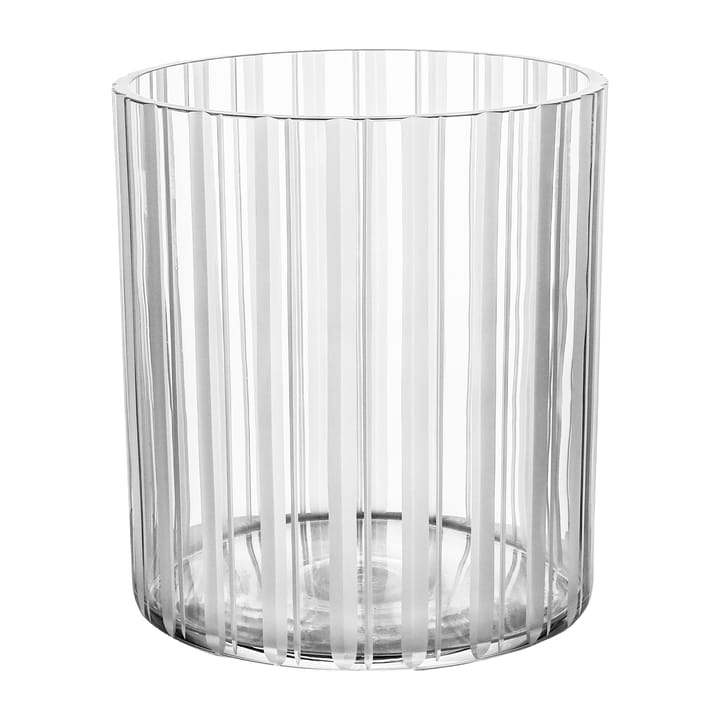 Cut in number vase 20 cm - Striper - Orrefors