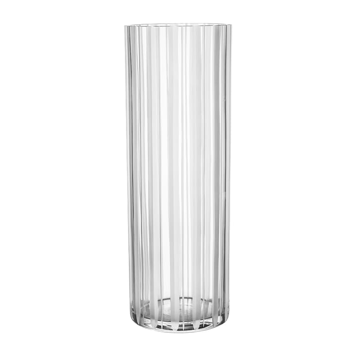 Cut in number vase 33 cm - Striper - Orrefors