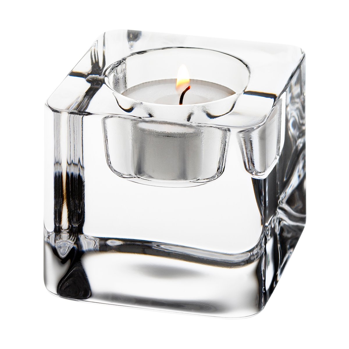 Orrefors Ice cube lyslykt 70 mm Klar