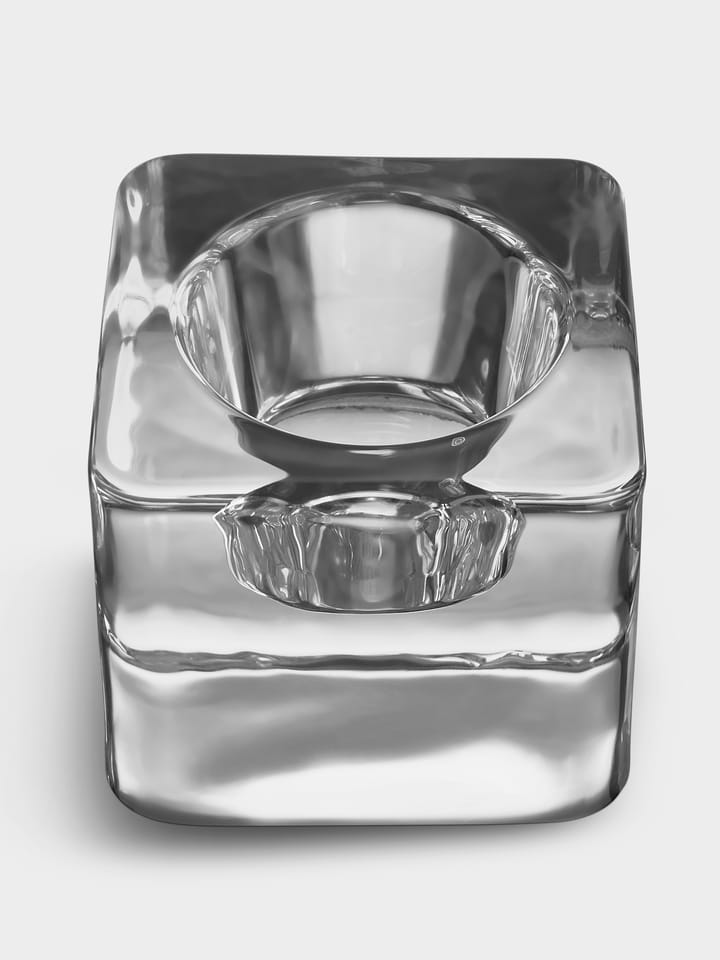 Ice cube lyslykt 70 mm - Klar - Orrefors
