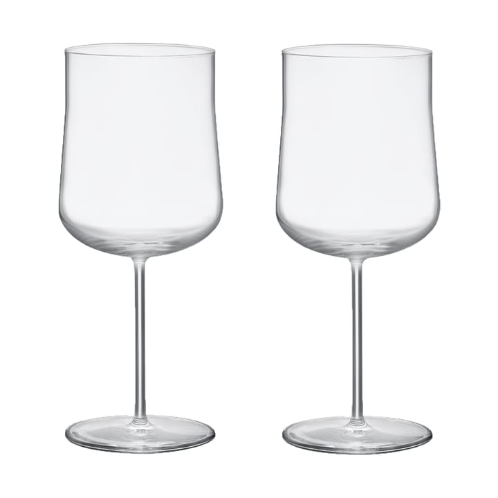 Informal glass på fot 60 cl 2-pakning - Klar - Orrefors