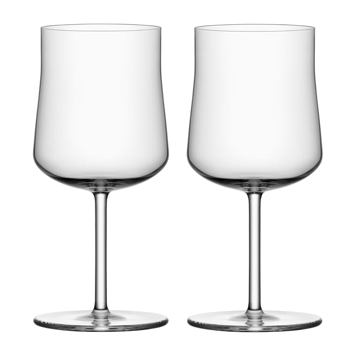 Informal glass på stett 28 cl 2-pakning - Klar - Orrefors