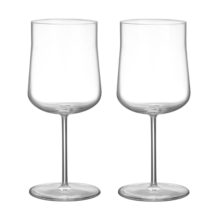 Informal glass på stett 43 cl 2-pakning - Klar - Orrefors