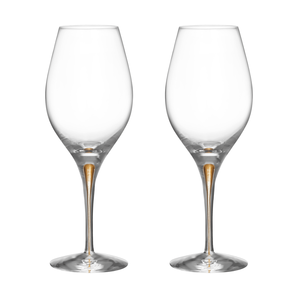 Orrefors Intermezzo Balance vinglass 44 cl 2-pk Gull