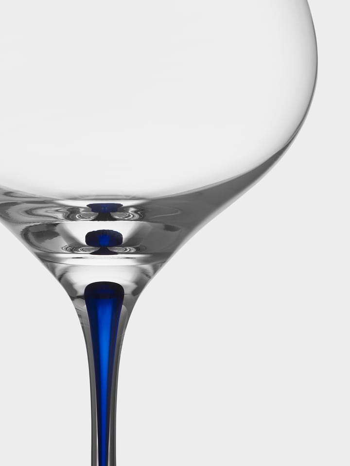 Intermezzo Bouquet vinglass 70 cl, Blå Orrefors