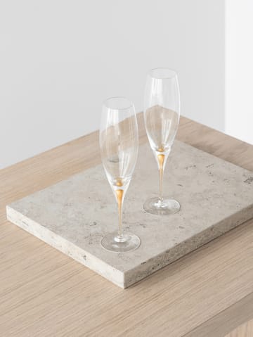 Intermezzo champagneglass 26 cl 2-pakning - Gull - Orrefors