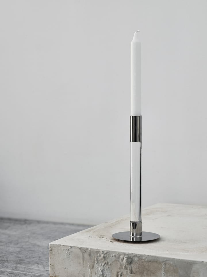 Lumiere lysestake 26,5 cm 2-pakning, Klar Orrefors