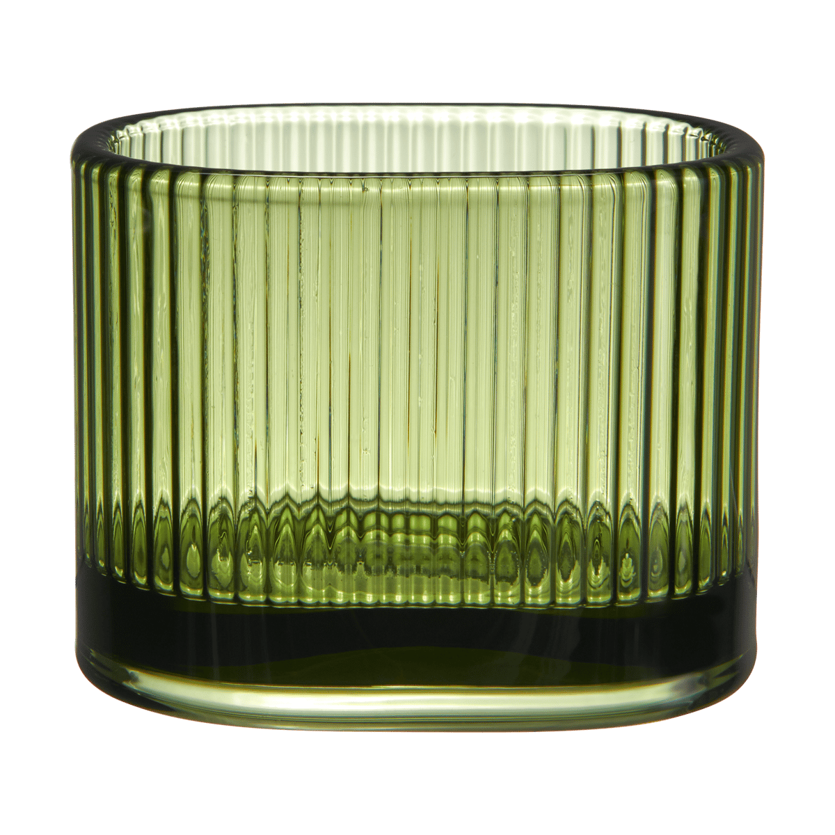 Orrefors Magica lyslykt super ellipse 7 cm Grønn