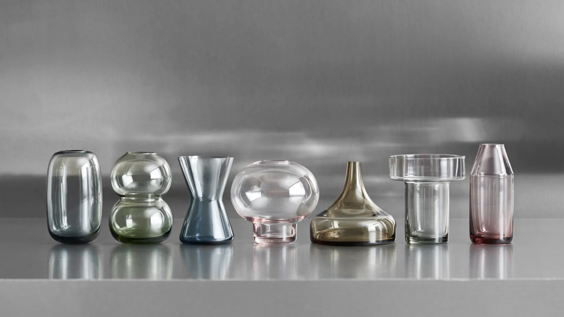 Midsummer minivas Water Avens, 82 mm Orrefors