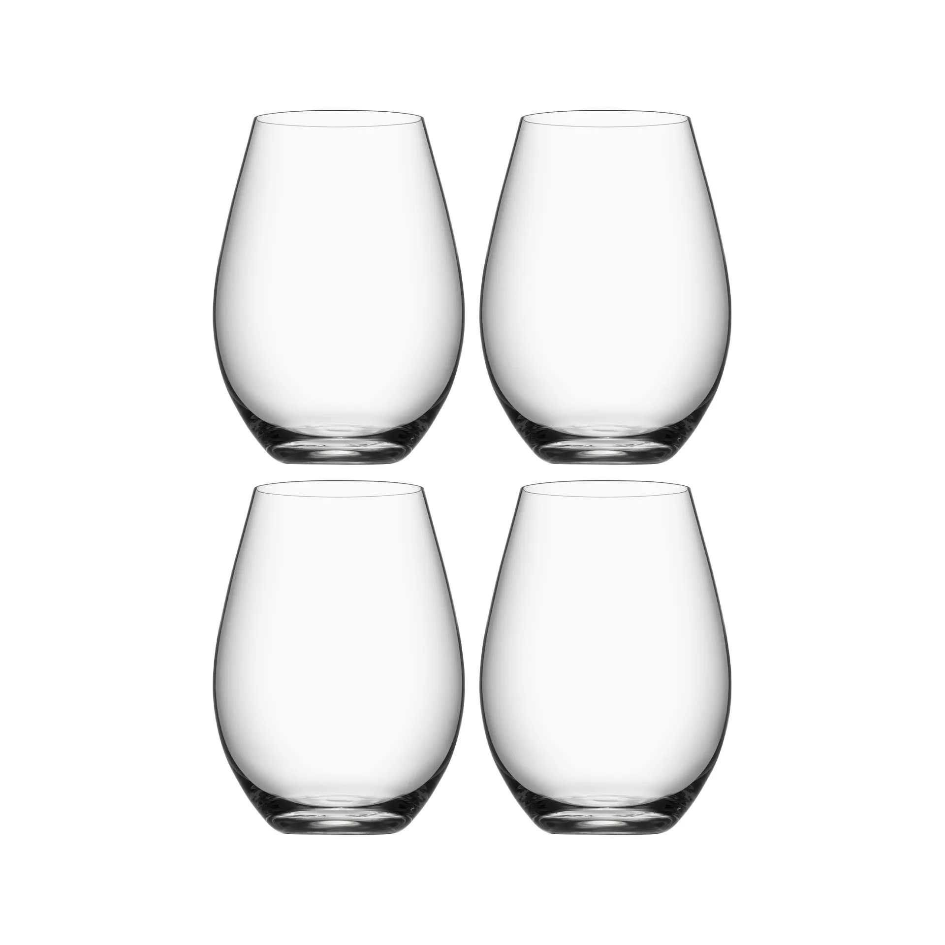 More vannglass 4-pakk, 44 cl Orrefors