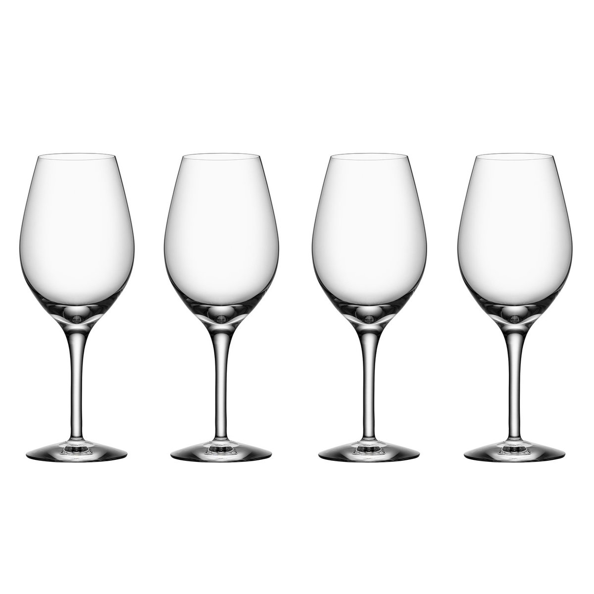 Orrefors More vinglass 4-pakk 44 cl | Skandinavisk Design | Vinglass | Gjennomsiktig