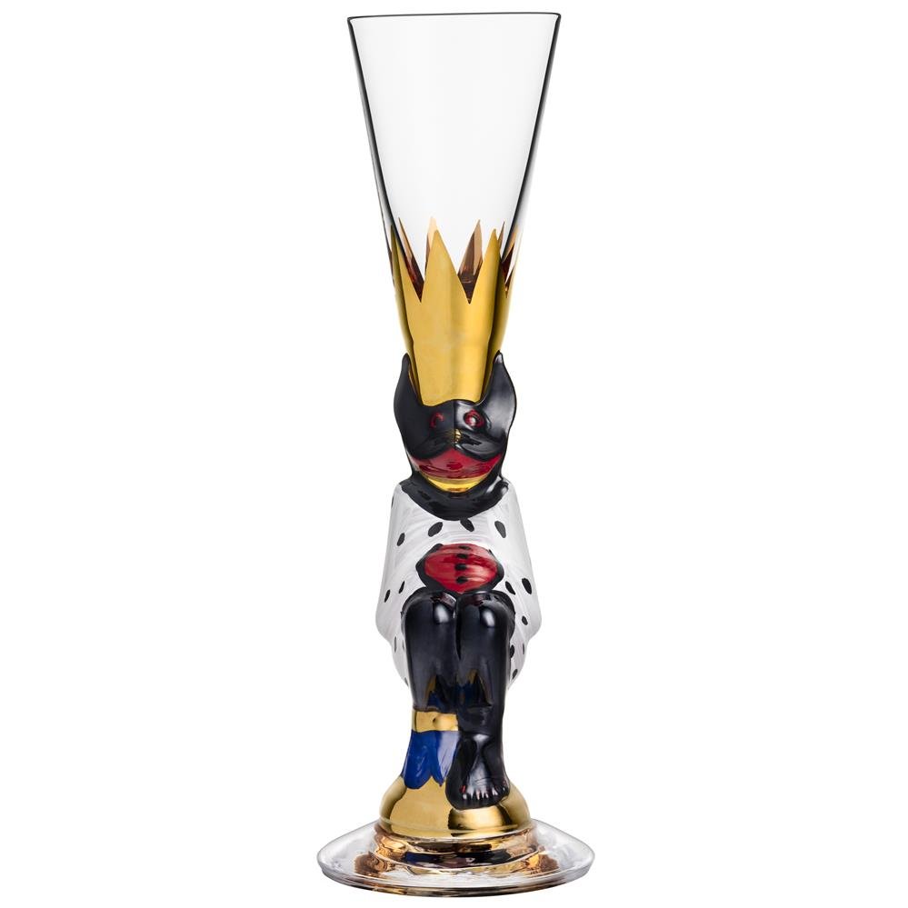 Orrefors Nobel snapsglass 4 cl hvit | Skandinavisk Design | Drammeglass | Hvit