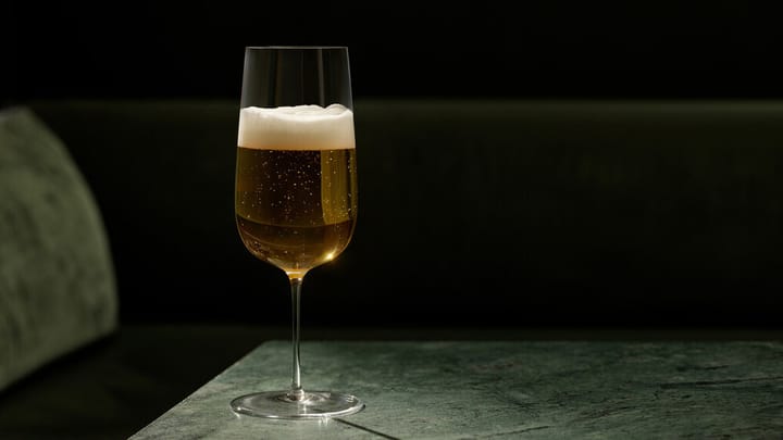 Orrefors x Björn Frantzén ølglass 2-pakning, 42 cl Orrefors